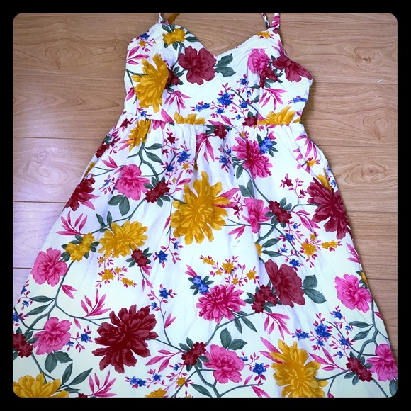 FLORAL SUMMER DRESS - Picture 1 of 3